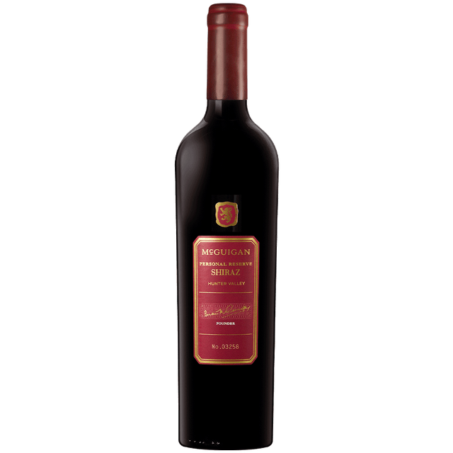 750 ml wine bottle McGuigan Personal Reserve Shiraz image number null